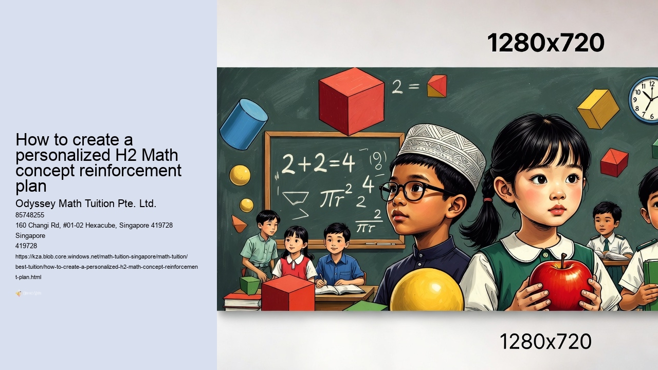 How to create a personalized H2 Math concept reinforcement plan
