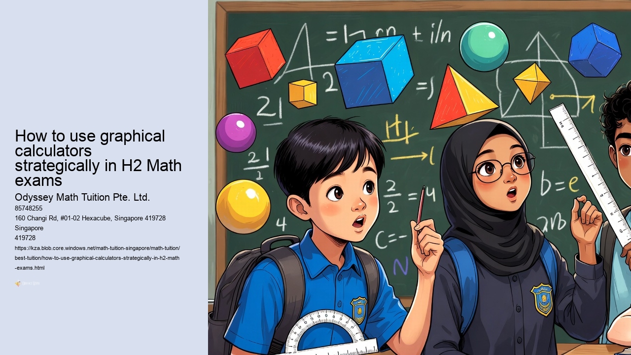 How to use graphical calculators strategically in H2 Math exams