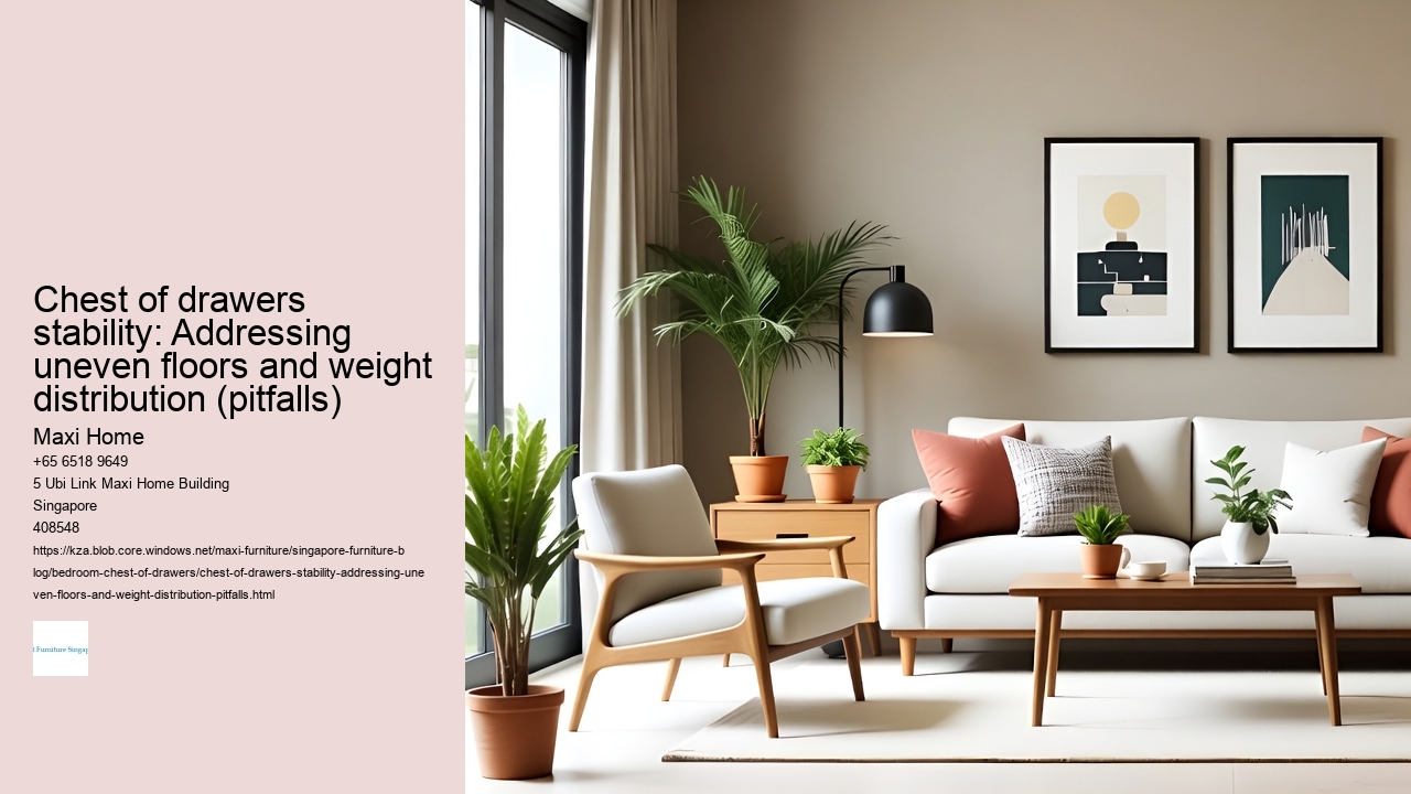 Chest of drawers stability: Addressing uneven floors and weight distribution (pitfalls) Maxi Home Chest of drawers stability: Addressing uneven floors and weight distribution (pitfalls)