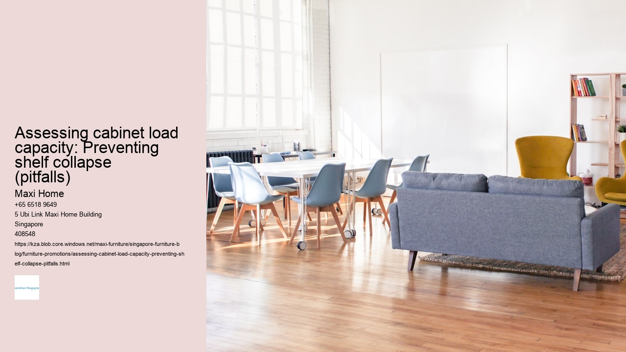 Assessing cabinet load capacity: Preventing shelf collapse (pitfalls)