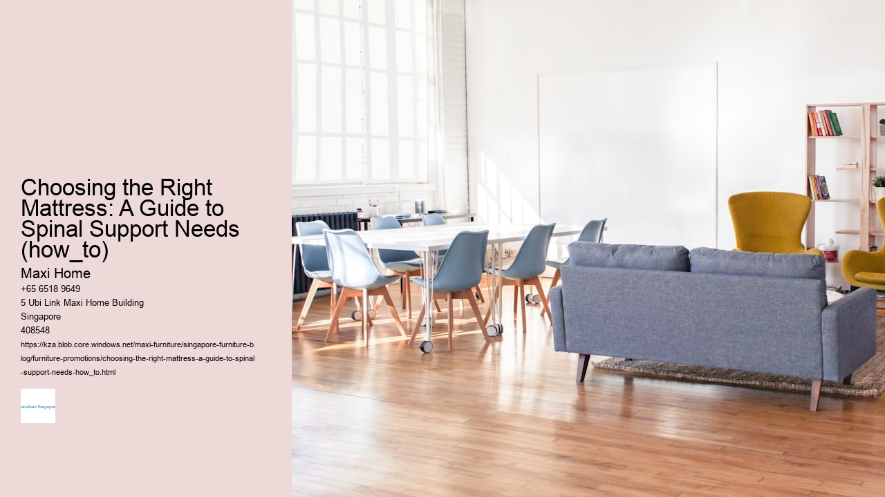 Choosing the Right Mattress: A Guide to Spinal Support Needs (how_to)