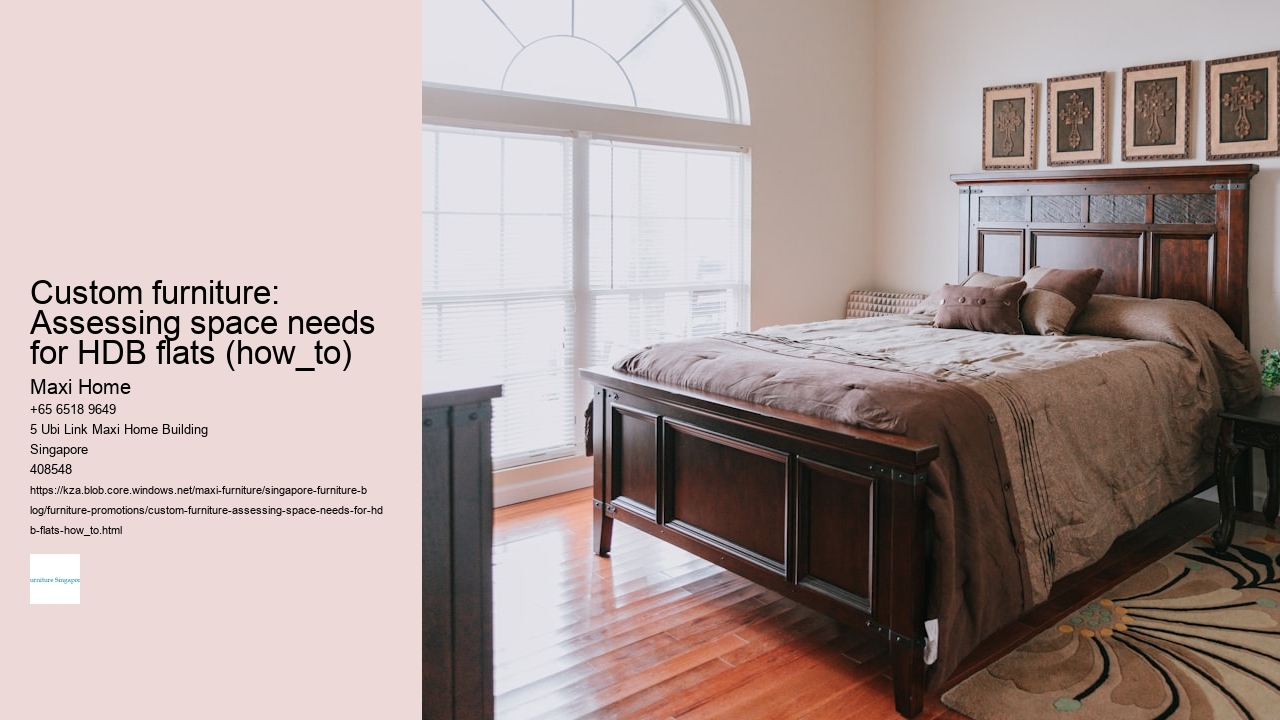 Custom furniture: Assessing space needs for HDB flats (how_to)