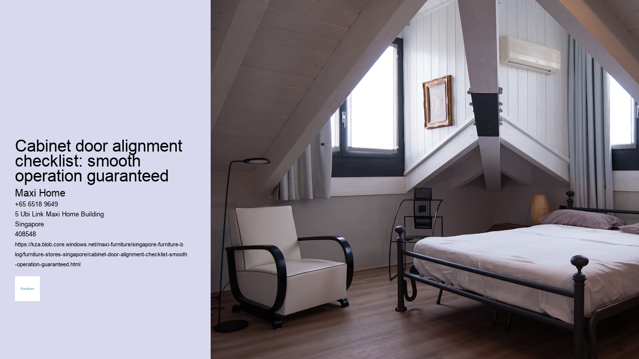 Cabinet door alignment checklist: smooth operation guaranteed Maxi Home Cabinet door alignment checklist: smooth operation guaranteed