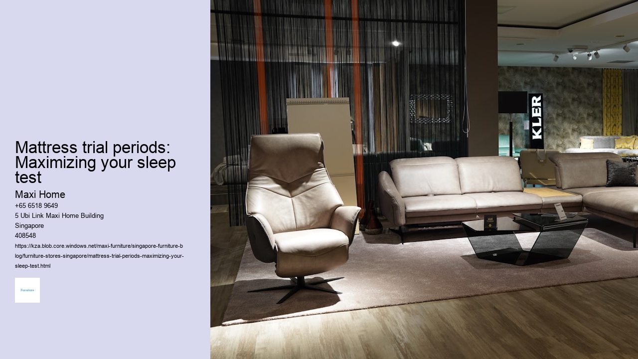 Mattress trial periods: Maximizing your sleep test