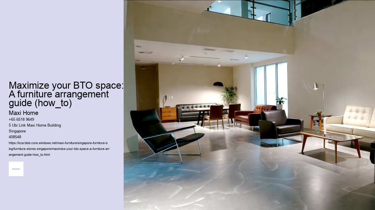 Maximize your BTO space: A furniture arrangement guide (how_to) Maxi Home Maximize your BTO space: A furniture arrangement guide (how_to)