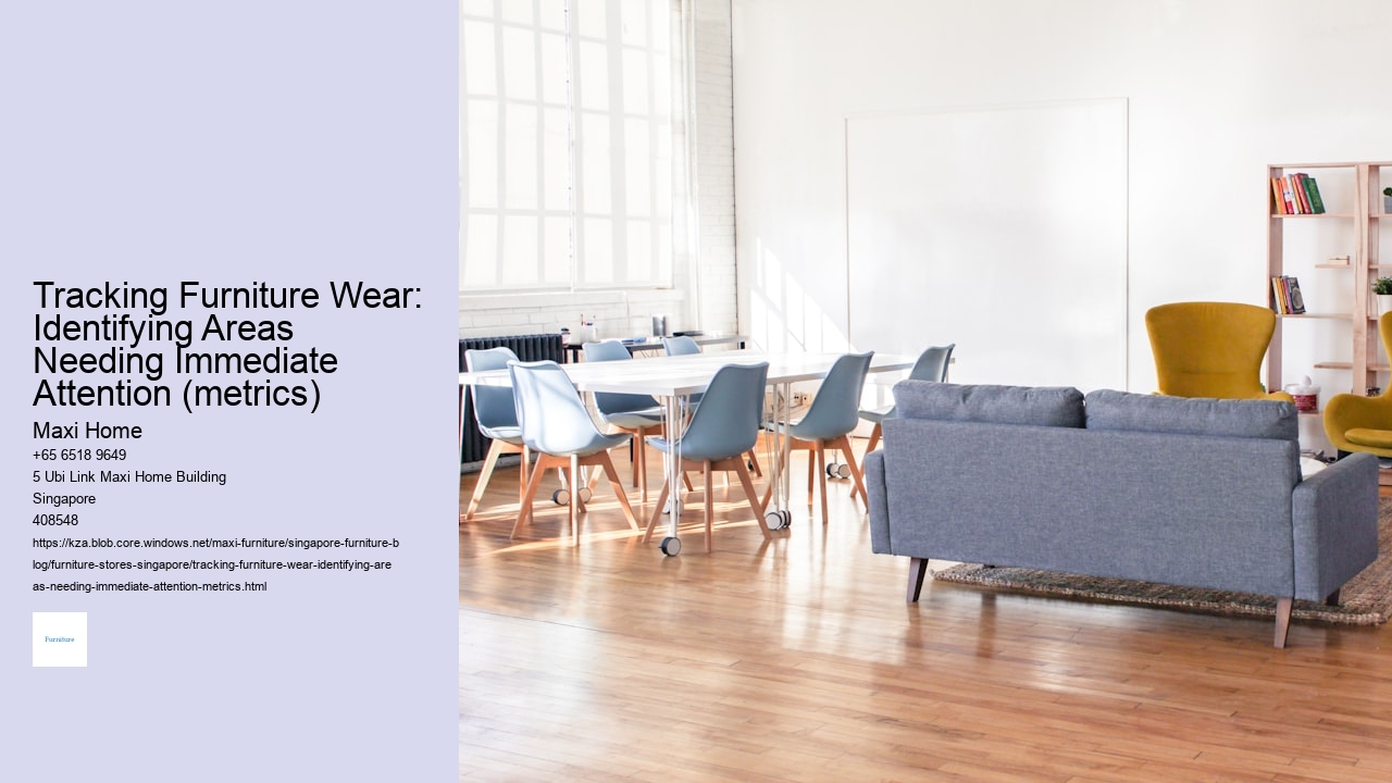Tracking Furniture Wear: Identifying Areas Needing Immediate Attention (metrics)