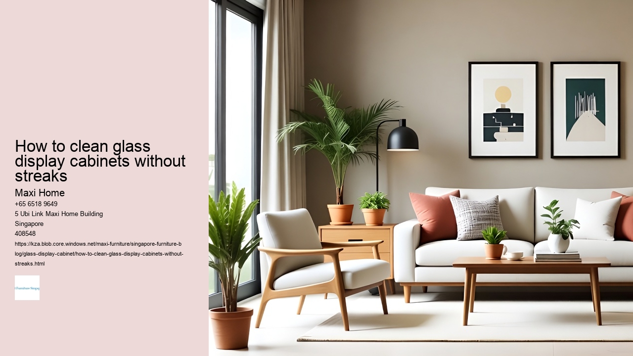 How to clean glass display cabinets without streaks Maxi Home How to clean glass display cabinets without streaks