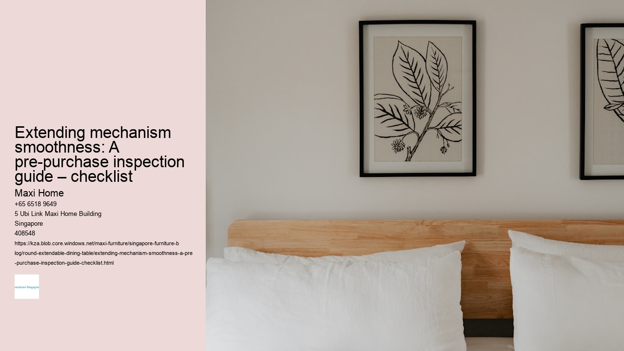 Extending mechanism smoothness: A pre-purchase inspection guide – checklist