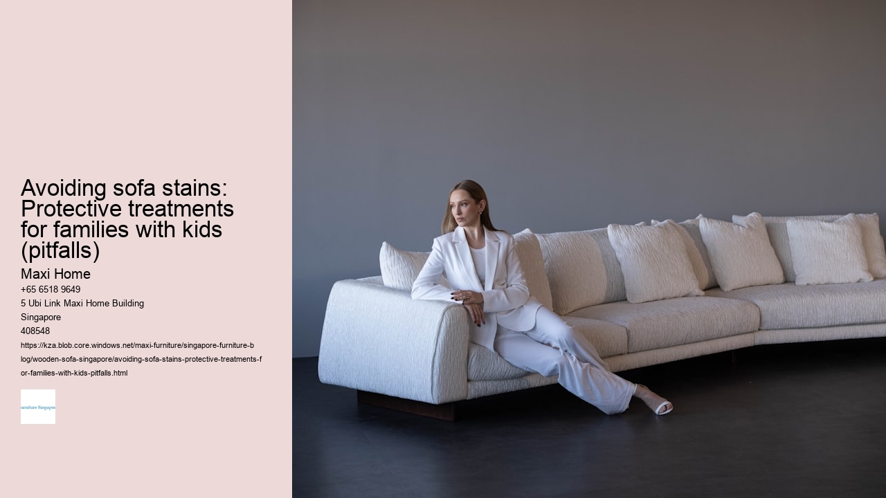 Avoiding sofa stains: Protective treatments for families with kids (pitfalls)