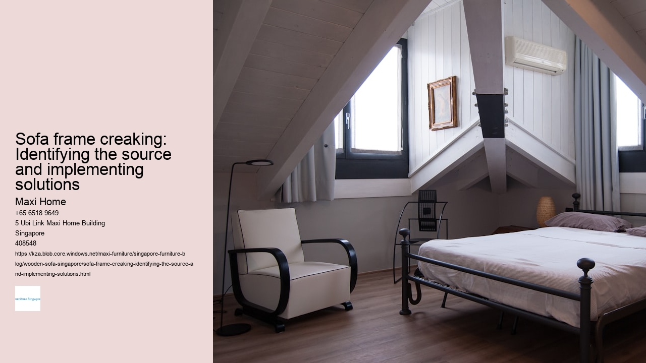 Sofa frame creaking: Identifying the source and implementing solutions Maxi Home Sofa frame creaking: Identifying the source and implementing solutions