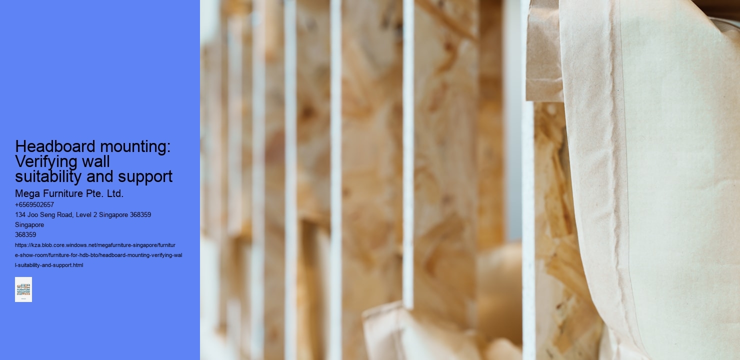 Headboard mounting: Verifying wall suitability and support