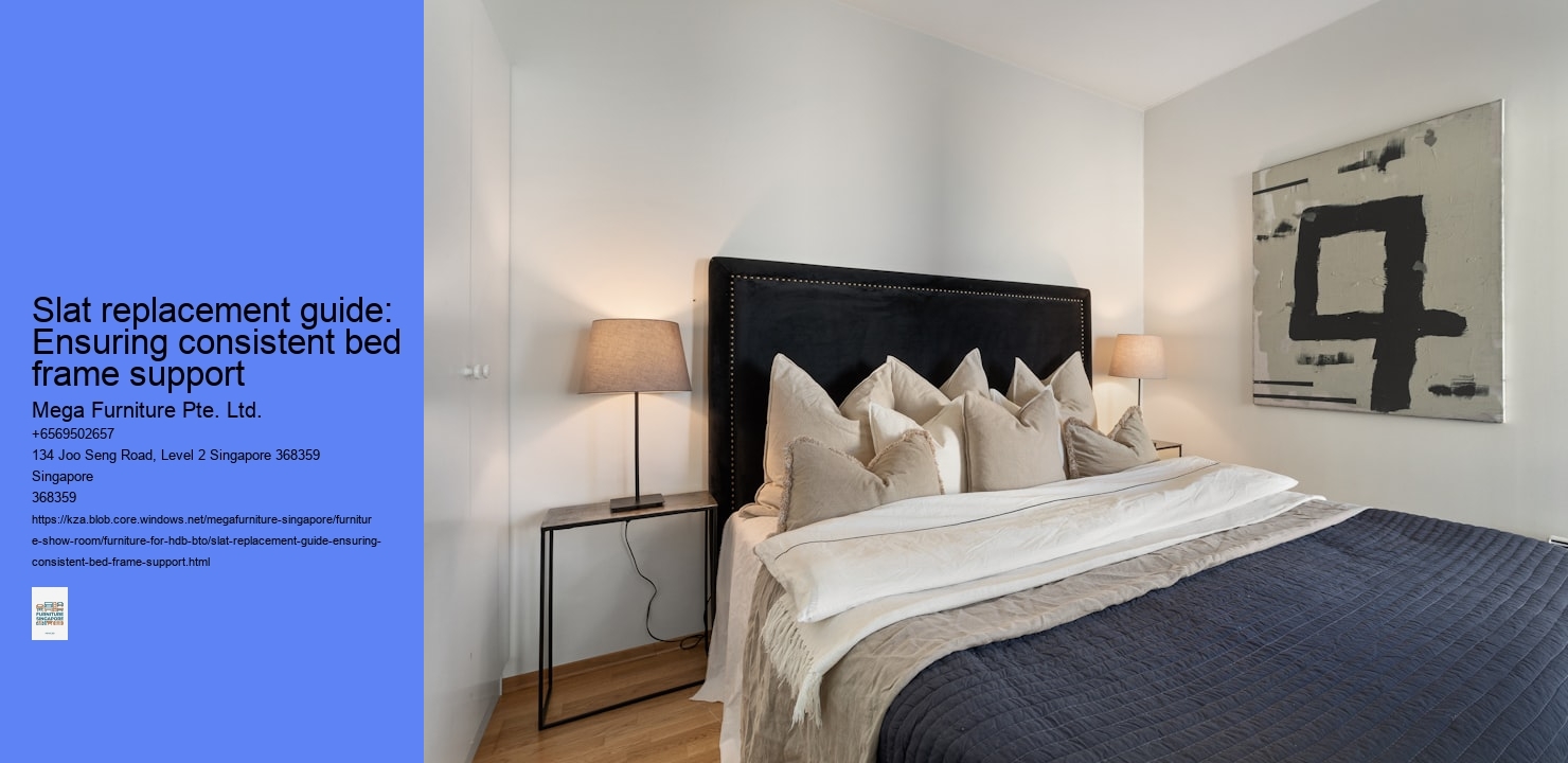 Slat replacement guide: Ensuring consistent bed frame support