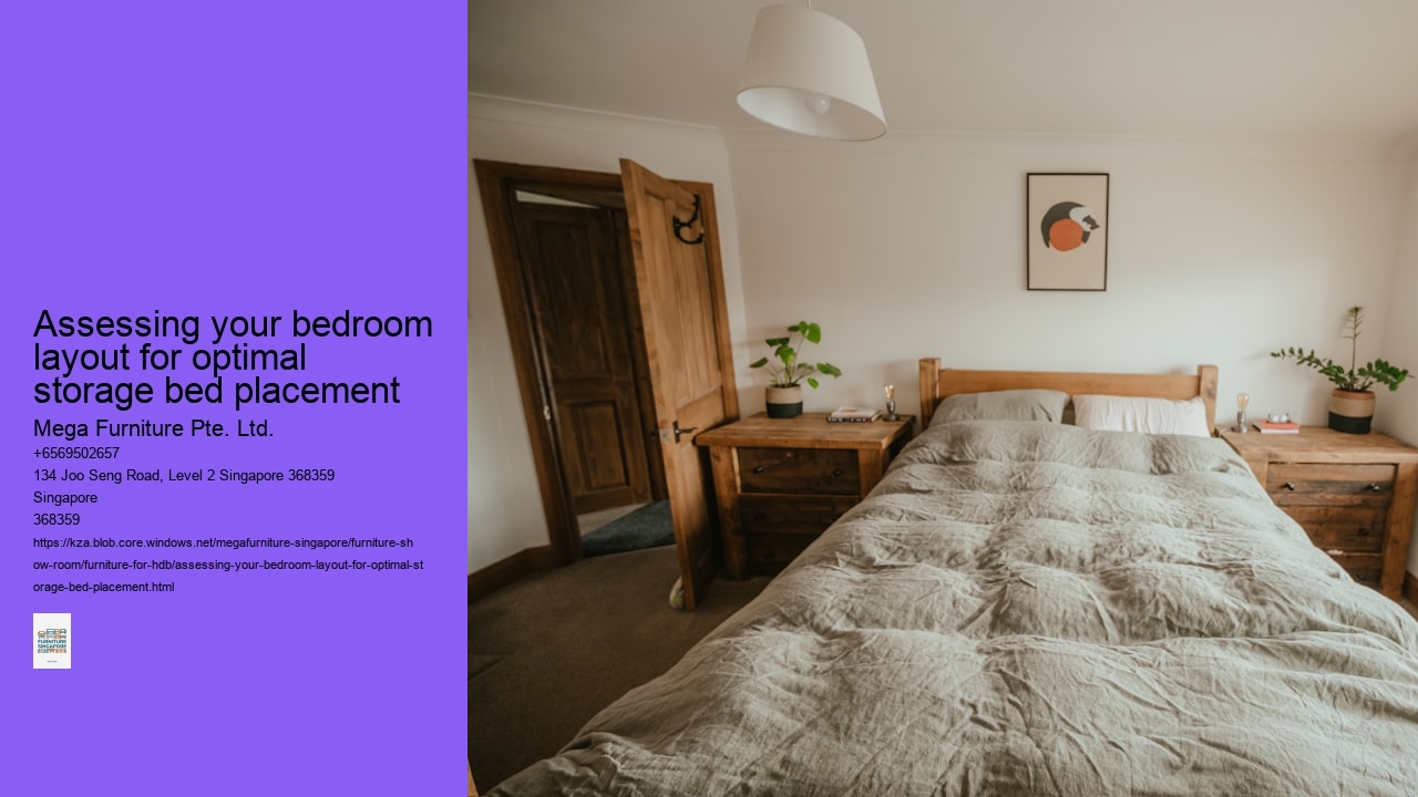 Assessing your bedroom layout for optimal storage bed placement