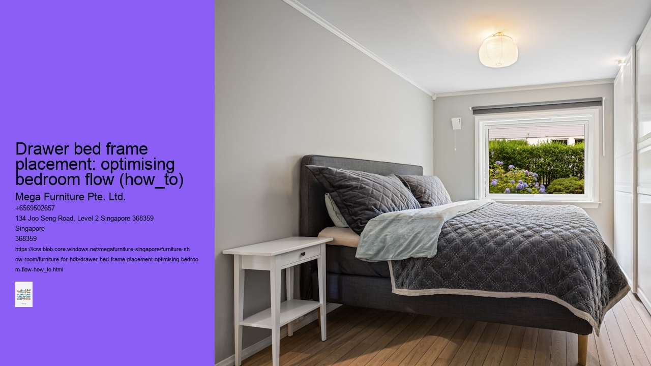 Drawer bed frame placement: optimising bedroom flow (how_to)