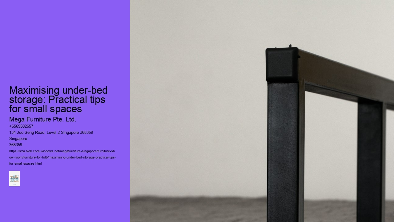 Maximising under-bed storage: Practical tips for small spaces