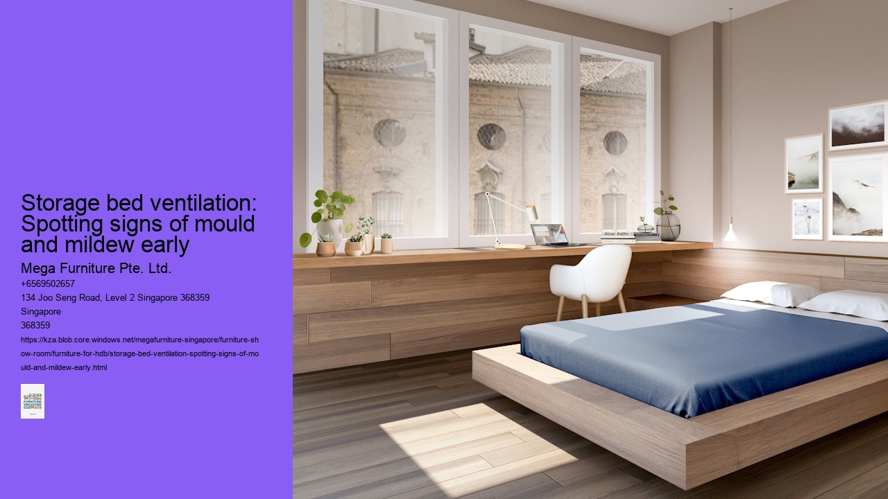 Storage bed ventilation: Spotting signs of mould and mildew early