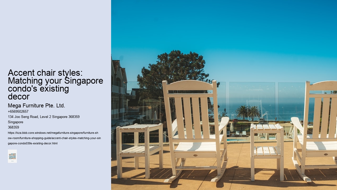 Accent chair styles: Matching your Singapore condo's existing decor