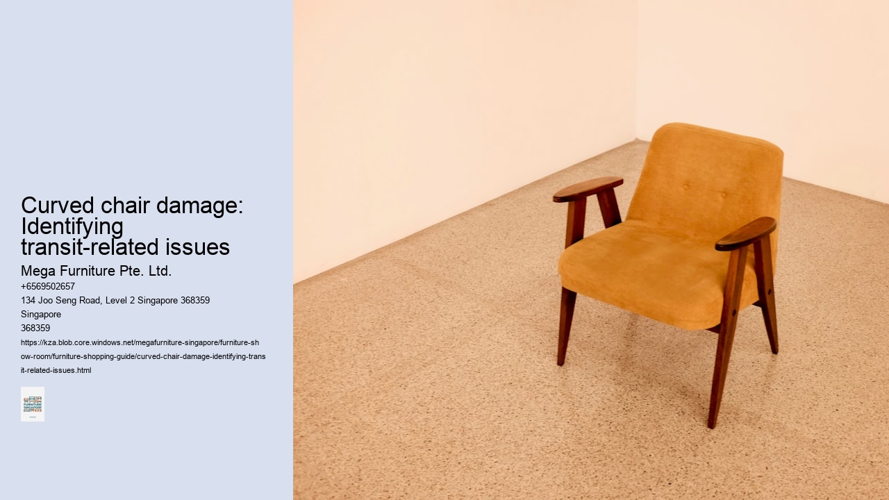 Curved chair damage: Identifying transit-related issues
