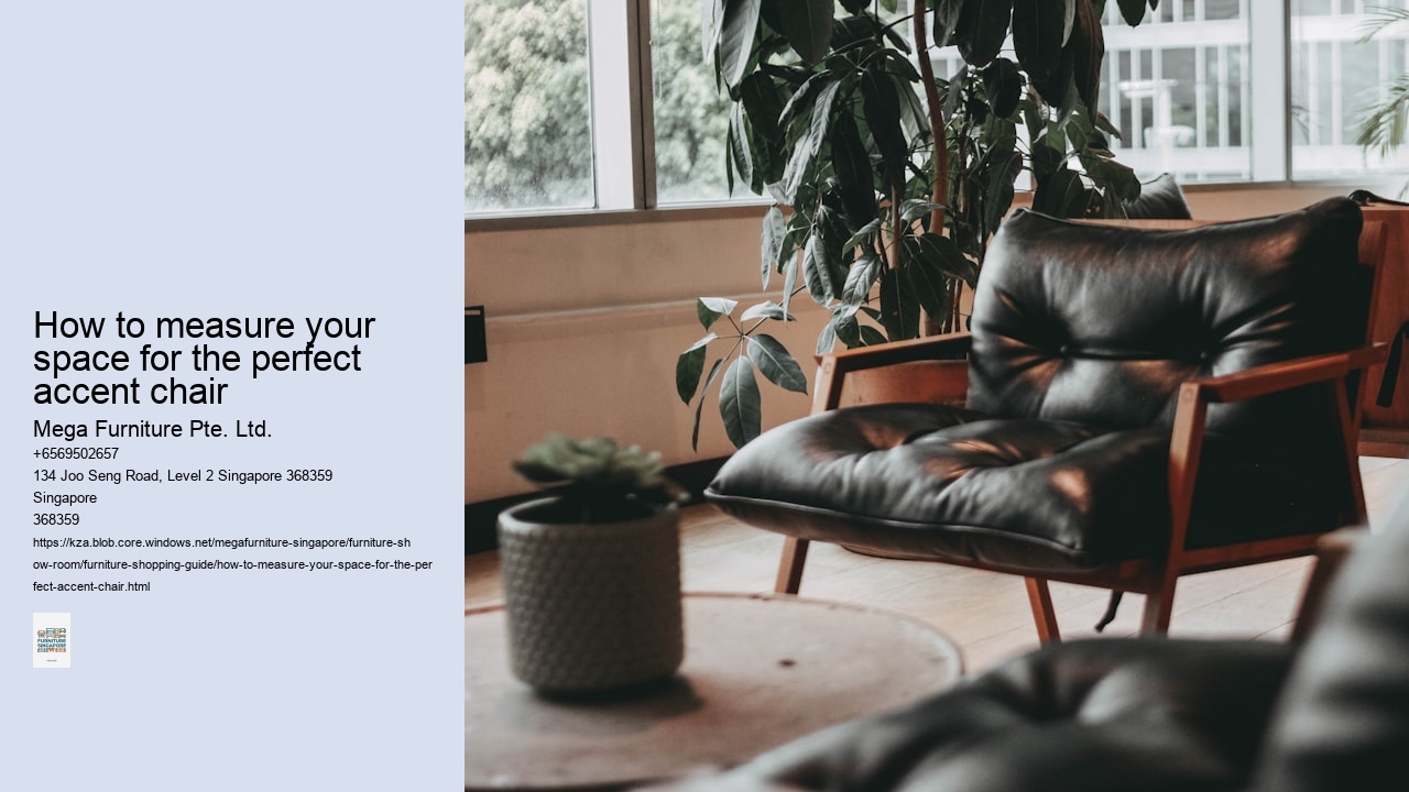 How to measure your space for the perfect accent chair