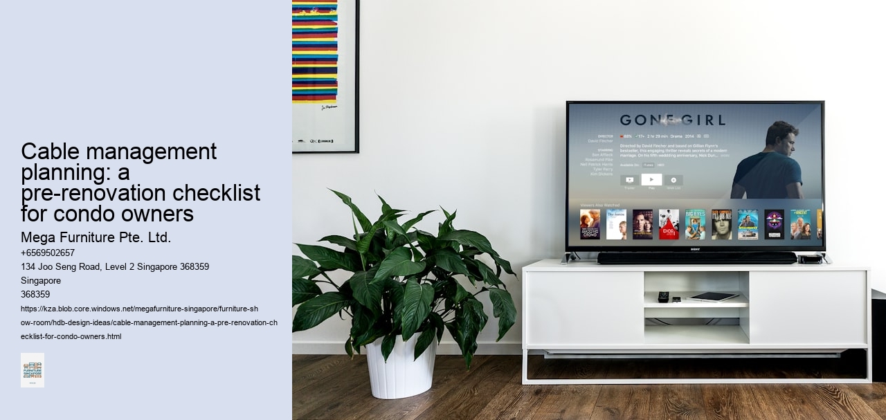Cable management planning: a pre-renovation checklist for condo owners
