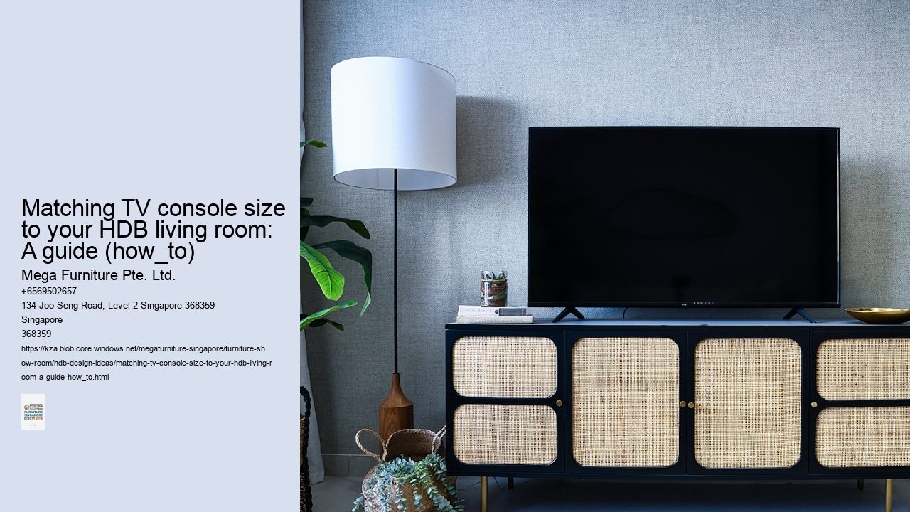 Matching TV console size to your HDB living room: A guide (how_to)