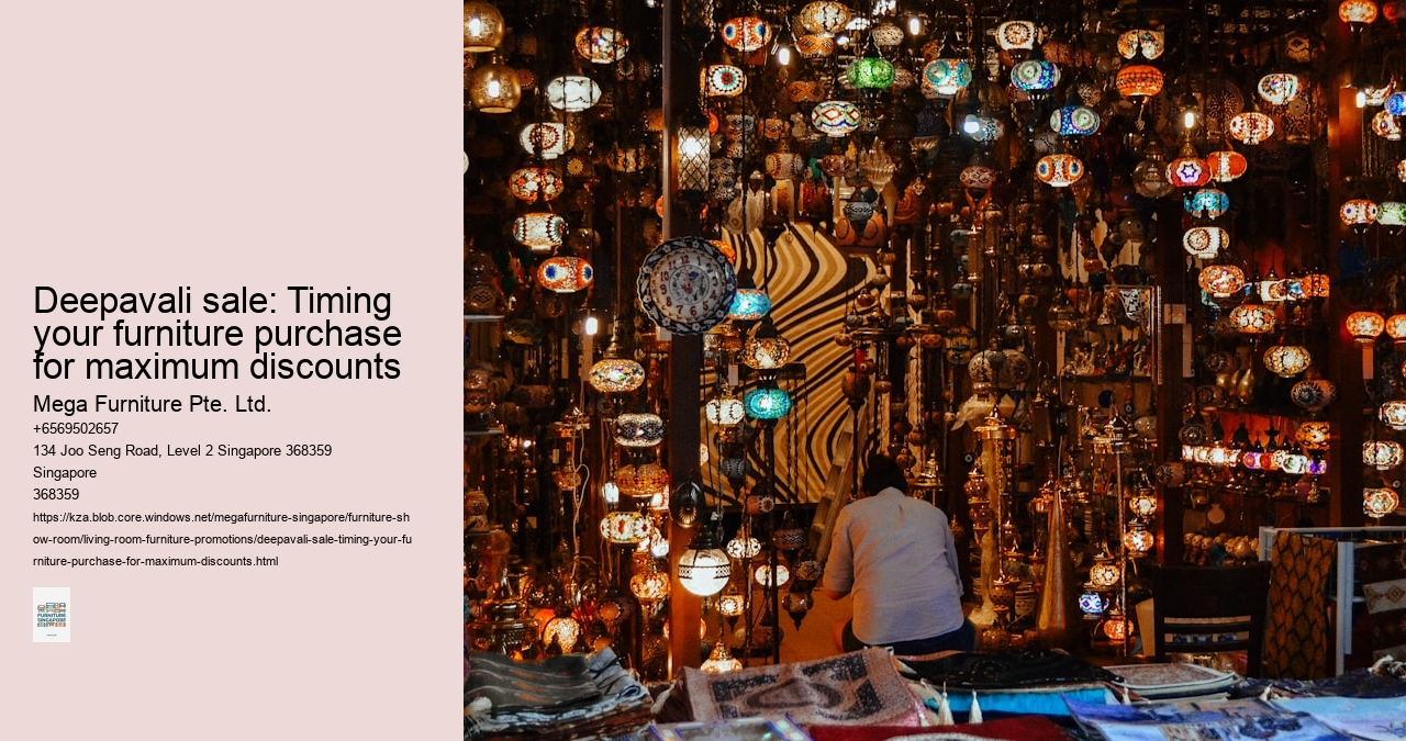 Deepavali sale: Timing your furniture purchase for maximum discounts