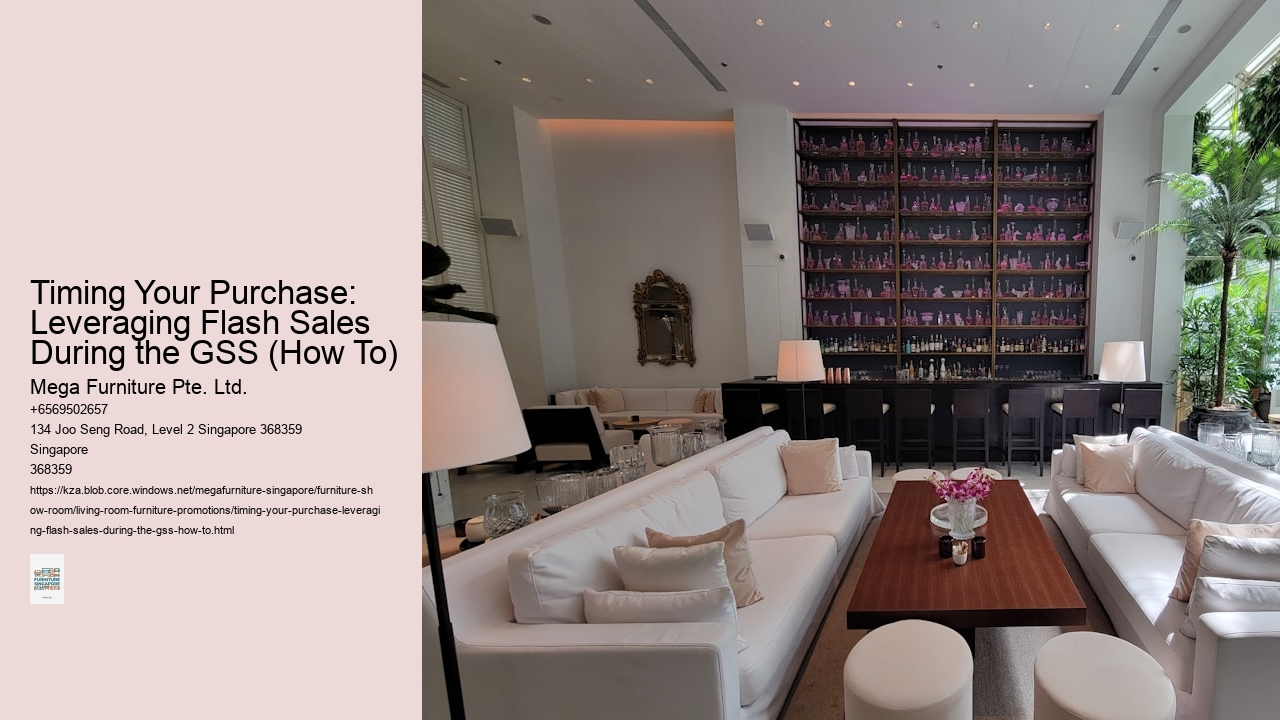 Timing Your Purchase: Leveraging Flash Sales During the GSS (How To)