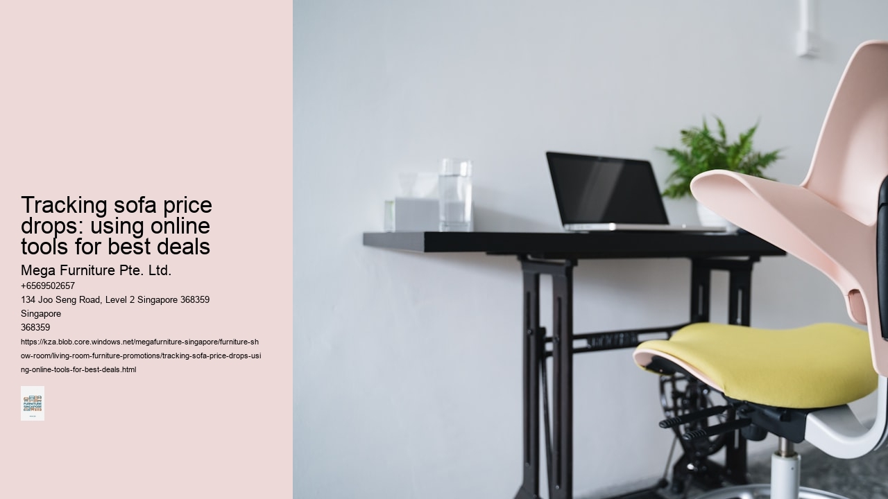 Tracking sofa price drops: using online tools for best deals