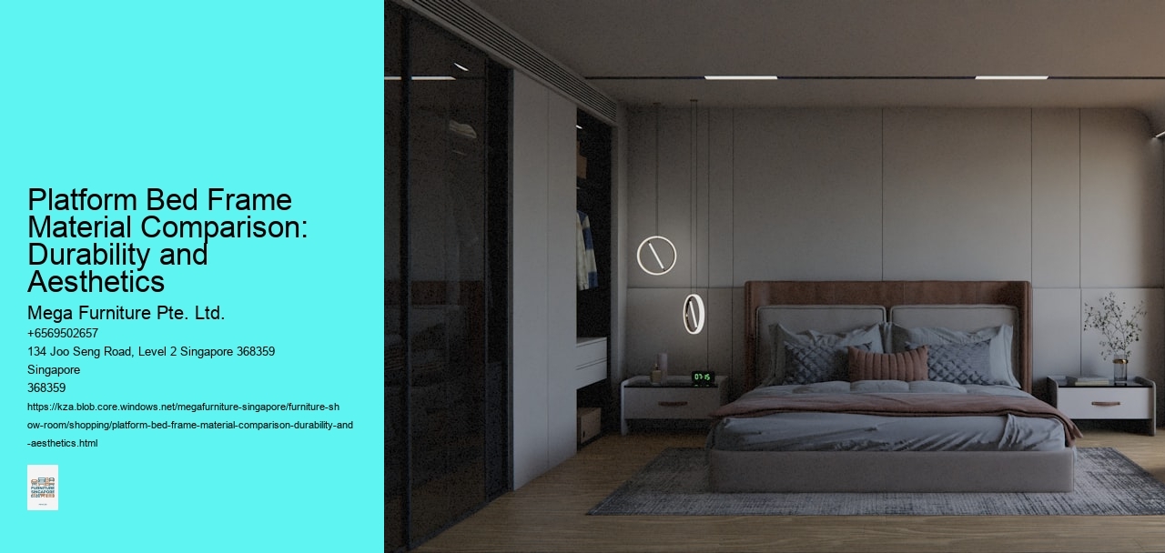 Platform Bed Frame Material Comparison: Durability and Aesthetics
