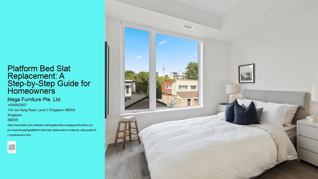 Platform Bed Slat Replacement: A Step-by-Step Guide for Homeowners