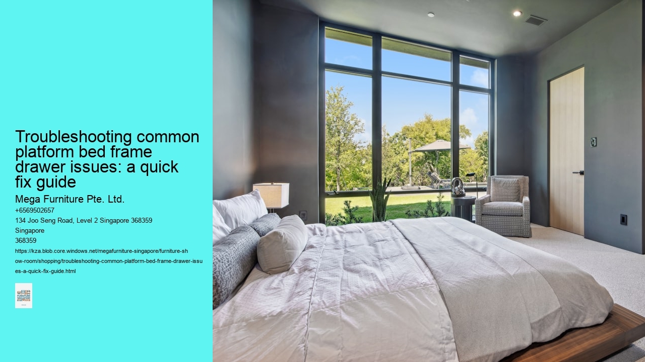 Troubleshooting common platform bed frame drawer issues: a quick fix guide