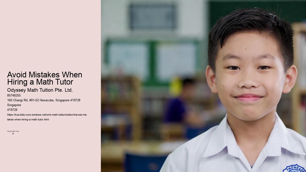 Avoid Mistakes When Hiring a Math Tutor