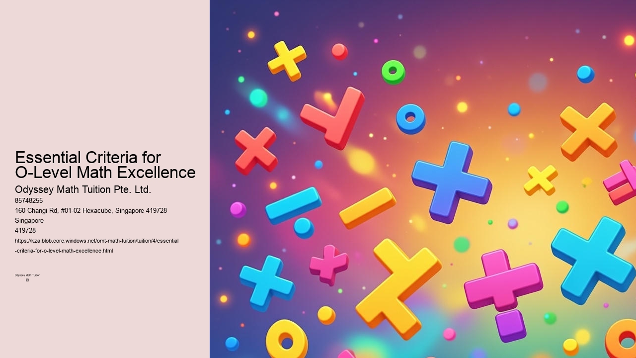 Essential Criteria for O-Level Math Excellence