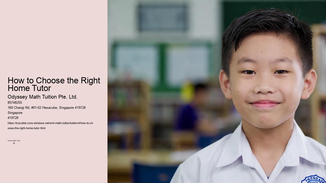 How to Choose the Right Home Tutor