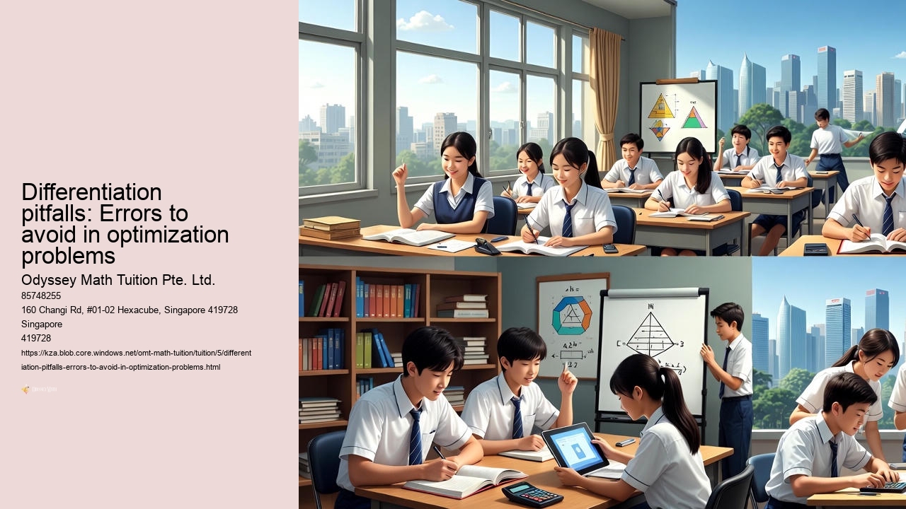 Differentiation pitfalls: Errors to avoid in optimization problems