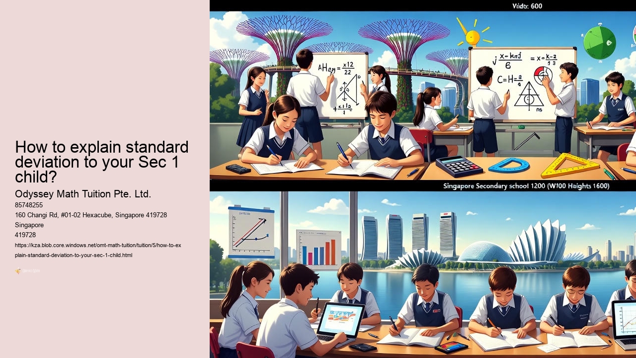 How to explain standard deviation to your Sec 1 child?