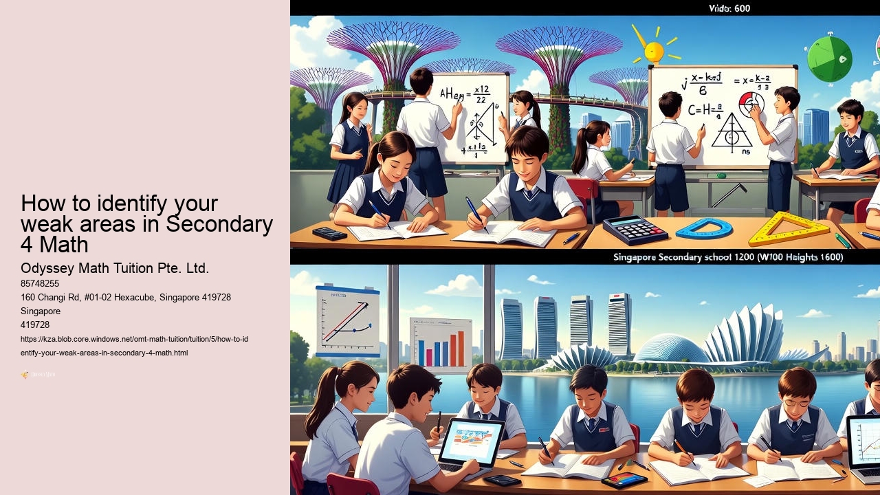 How to identify your weak areas in Secondary 4 Math