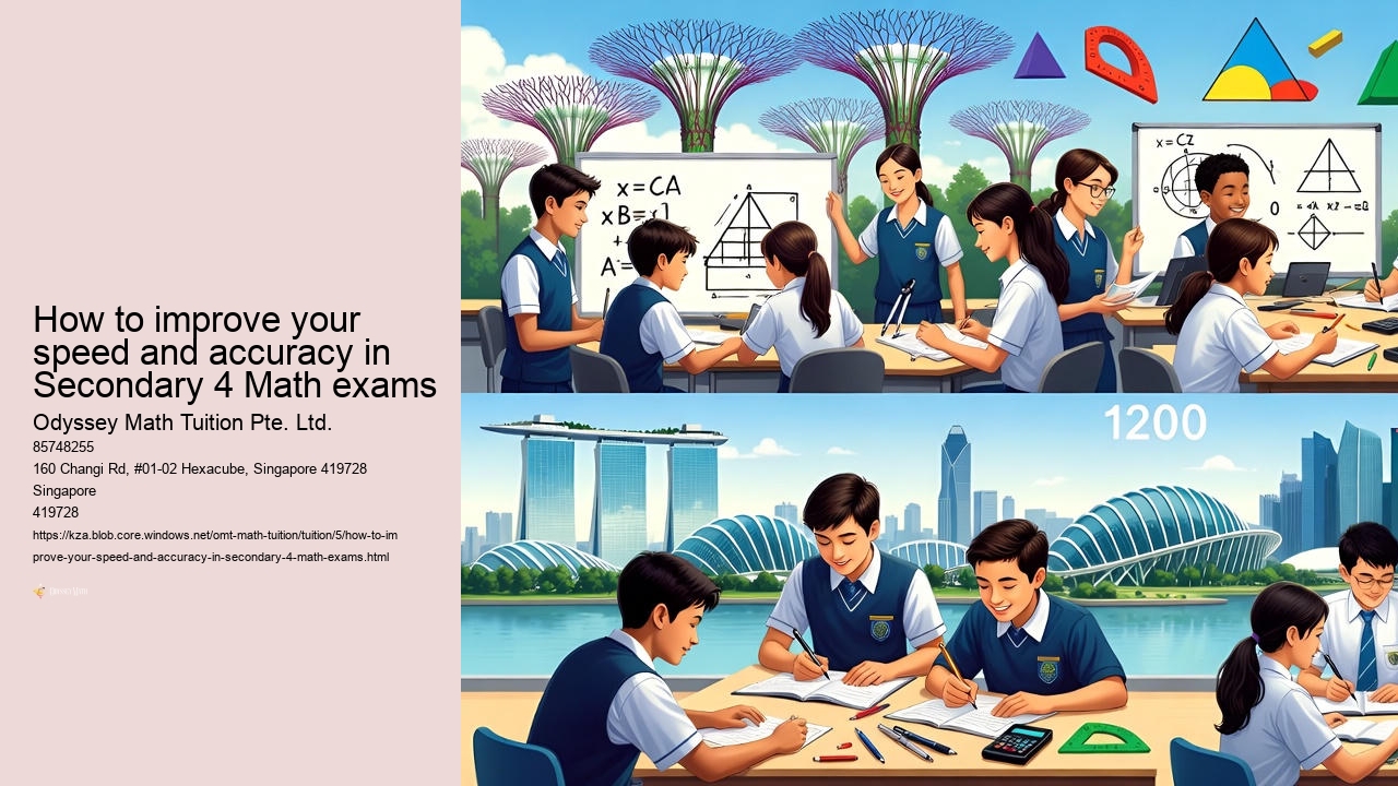 How to improve your speed and accuracy in Secondary 4 Math exams