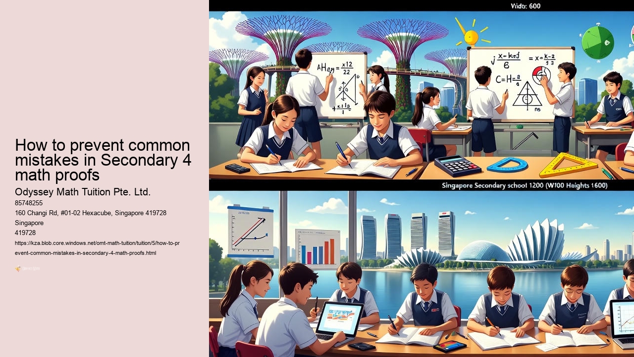 How to prevent common mistakes in Secondary 4 math proofs