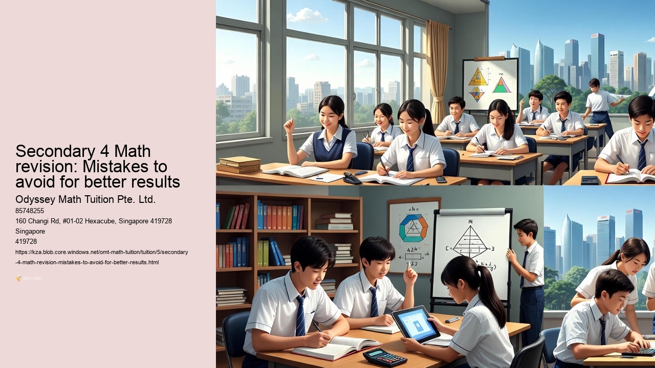 Secondary 4 Math revision: Mistakes to avoid for better results