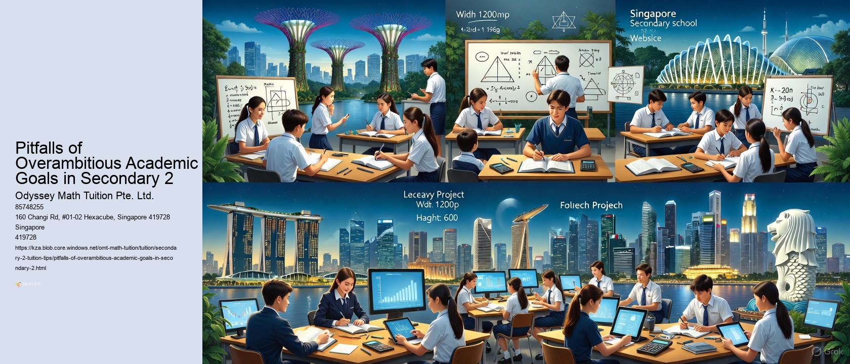 Pitfalls of Overambitious Academic Goals in Secondary 2