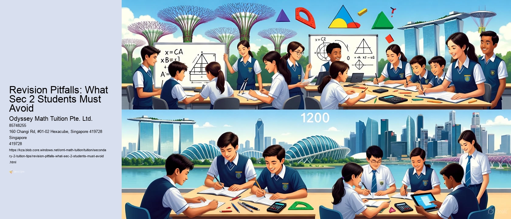 Revision Pitfalls: What Sec 2 Students Must Avoid