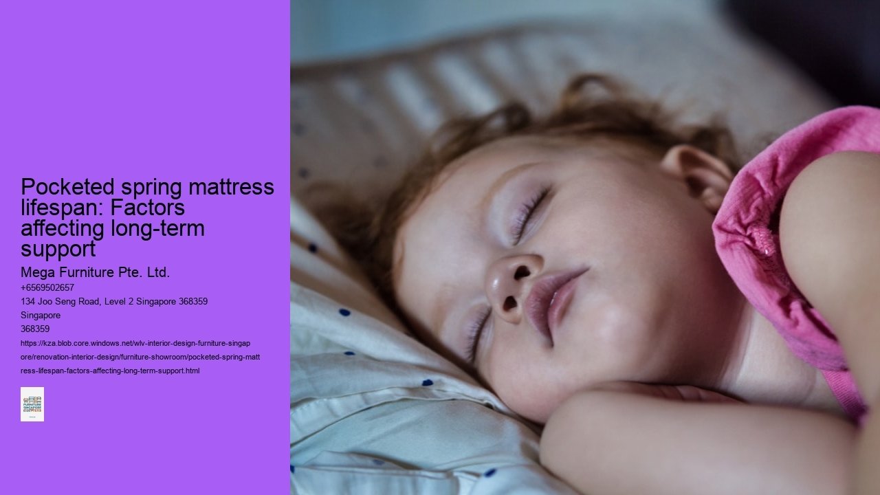 Pocketed spring mattress lifespan: Factors affecting long-term support
